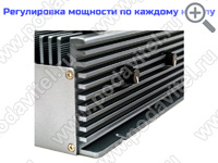 Подавитель связи, интернета, дронов и БПЛА «Терминатор 400-9х120» - регуляторы мощности